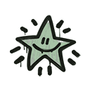 Sealed Graffiti | Shining Star (Cash Green)