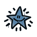Sealed Graffiti | Shining Star (Monarch Blue)