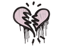 Sealed Graffiti | Broken Heart (War Pig Pink)