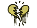 Sealed Graffiti | Broken Heart (Tracer Yellow)