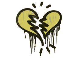 Sealed Graffiti | Broken Heart (Tracer Yellow)