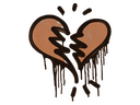 Sealed Graffiti | Broken Heart (Tiger Orange)