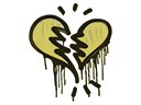 Grafíti selado | Broken Heart (Tracer Yellow)