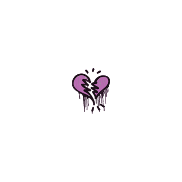 Sealed Graffiti | Broken Heart (Bazooka Pink)