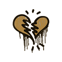 Sealed Graffiti | Broken Heart (Desert Amber)