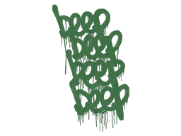 Sealed Graffiti | BEEP (Jungle Green)