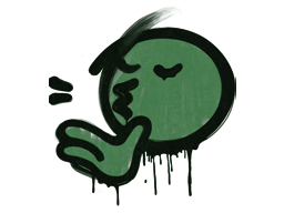 Sealed Graffiti | Chef Kiss (Jungle Green)