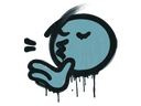 Sealed Graffiti | Chef Kiss (Wire Blue)