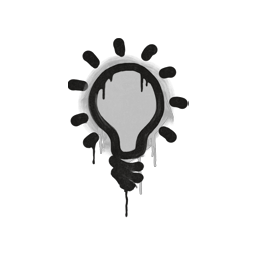 Sealed Graffiti | Lightbulb (Shark White)