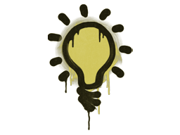 Sealed Graffiti | Lightbulb (Tracer Yellow)