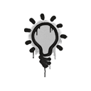 Sealed Graffiti | Lightbulb (Shark White)