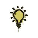 Sealed Graffiti | Lightbulb (Tracer Yellow)