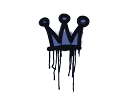 Sealed Graffiti | Little Crown (SWAT Blue)