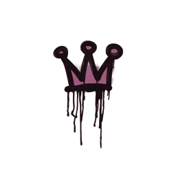 Sealed Graffiti | Little Crown (Princess Pink)