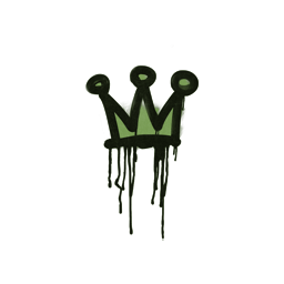 Sealed Graffiti | Little Crown (Battle Green)