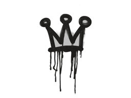 Sealed Graffiti | Little Crown (Shark White)