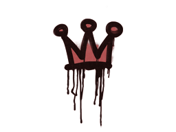 Sealed Graffiti | Little Crown (Blood Red)