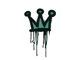 封装的涂鸦 | 小小皇冠 (暗绿)