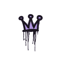 Sealed Graffiti | Little Crown (Violent Violet)