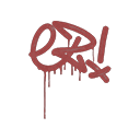 Sealed Graffiti | Little EZ (Blood Red)