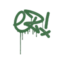 Sealed Graffiti | Little EZ (Jungle Green)
