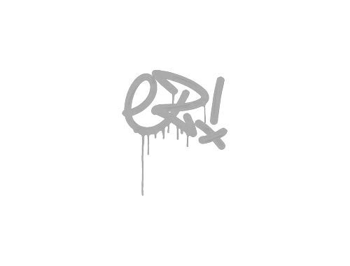 Versiegeltes Graffito | Ein bisschen einfach (Haiweiß)