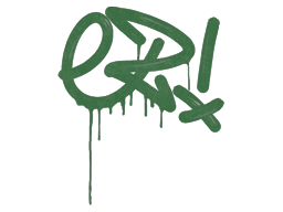 Запечатанный граффити | Мини-EZ (Лесной зелёный)