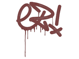 Запечатанный граффити | Мини-EZ (Кирпичный красный)