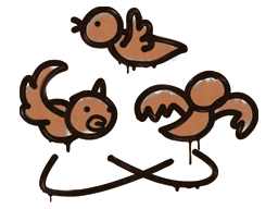 Sealed Graffiti | Dizzy (Tiger Orange)