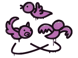 Sealed Graffiti | Dizzy (Bazooka Pink)