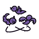 Sealed Graffiti | Dizzy (Monster Purple)