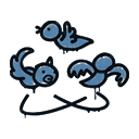 Sealed Graffiti | Dizzy (Monarch Blue)
