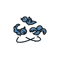Sealed Graffiti | Dizzy (Monarch Blue)