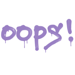 Sealed Graffiti | Oops (Violent Violet)