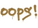 Sealed Graffiti | Oops (Desert Amber)
