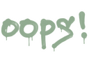 Sealed Graffiti | Oops (Cash Green)