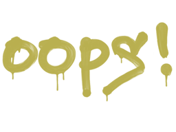 Sealed Graffiti | Oops (Tracer Yellow)