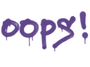 Sealed Graffiti | Oops (Monster Purple)