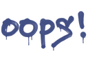 Sealed Graffiti | Oops (SWAT Blue)
