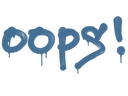 Sealed Graffiti | Oops (Monarch Blue)