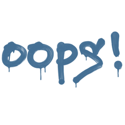 Sealed Graffiti | Oops (Monarch Blue)