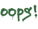 Sealed Graffiti | Oops (Jungle Green)
