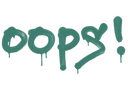 Sealed Graffiti | Oops (Frog Green)