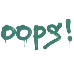 Sealed Graffiti | Oops (Frog Green)