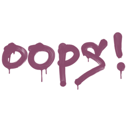 Sealed Graffiti | Oops (Princess Pink)