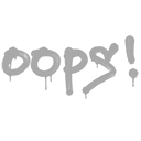 Sealed Graffiti | Oops (Shark White)