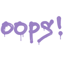 Sealed Graffiti | Oops (Violent Violet)