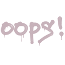 Sealed Graffiti | Oops (War Pig Pink)