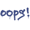 Sealed Graffiti | Oops (SWAT Blue)