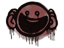Sealed Graffiti | OMG (Brick Red)